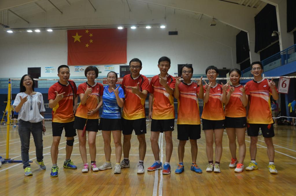 历史性突破-beat365羽毛球队挺进校四强